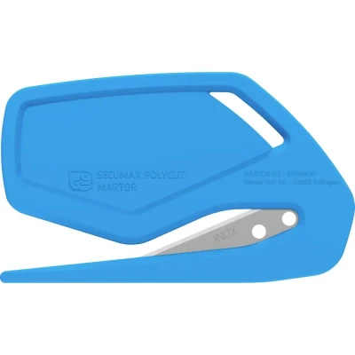 Immagine di Martor 8500212.16 Coltello di sicurezza SECUMAX POLYCUT con lama a punta 185 100 pz.