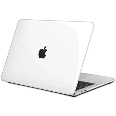 Immagine di TECOOL Custodia MacBook Pro 13 Pollici M2 2022 M1 2020 2016 A2338 A2289 A2251 A2159 A1989 A1706 A1708 con Touch Bar, Clear Case Cover Rigida in Plastica Sottile, cristallo chiara