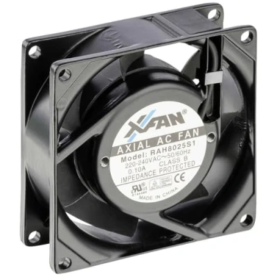 Immagine di x Fan RAH8025S1 Ventola assiale 230 V/AC 24 m3/h (L L A) 80 25 mm