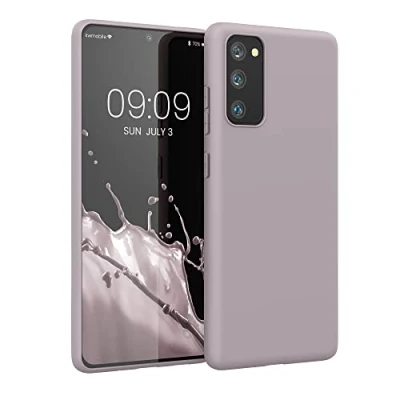 Immagine di kwmobile Custodia Compatibile con Samsung Galaxy S20 FE Cover Back Case per Smartphone in Silicone TPU Protezione Gommata nuvola viola