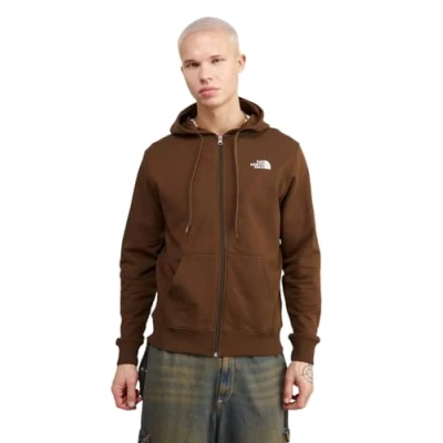 Immagine di The North Face OPEN GATE Light Felpa con zip, Uomo, Taglia: Large, Demitasse brown