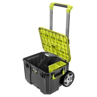 Immagine di Ryobi Cassetta degli attrezzi con ruote (66,5L) Sistema LINK RSL201