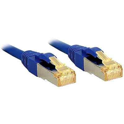 Immagine di LINDY 47285 RJ45 cavo di rete, patch CAT 6A/7 S/FTP 20.00 m Blu 1 pz.