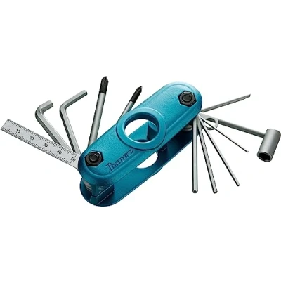 Immagine di IBANEZ Multi Tool Aqua Blue Matte 11 Strumenti in 1