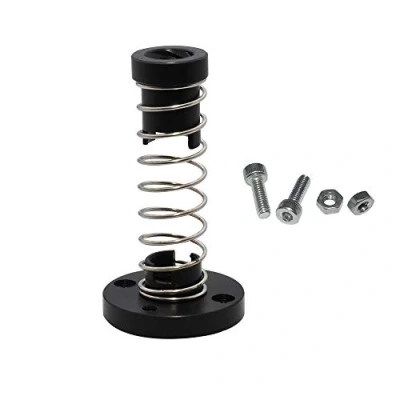 Immagine di Dadi antigioco T8 POM per stampante 3D Prusa I3 MK3 MK3S MK2 MK2S Trapezoide vite 8mm piombo Acme filettato Rod Eliminazione Gap caricati a molla