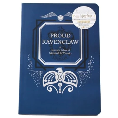 Immagine di Harry Potter Half Moon Bay Quaderno formato A5, con scritta in lingua inglese Orgoglioso Corvonero