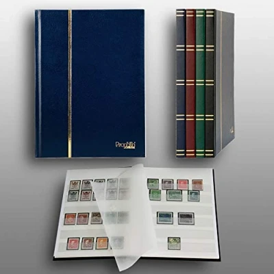 Immagine di A5 classificatori 16 Pagine Bianco, Prophila Leuchtturm, Blu Colori