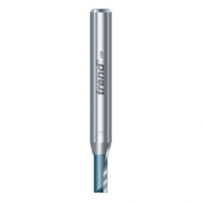 Immagine di Trend CraftPro C012BX1/2TC punta per fresa dritta a due scanalature, gambo da 1/2&quot;, diametro di taglio 9 mm e lunghezza 19 mm, in carburo tungsteno,
