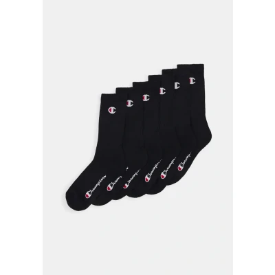 Immagine di Champion CREW Socks 6 PACK Unisex Calze sportive, Taglia: 35 38, Black