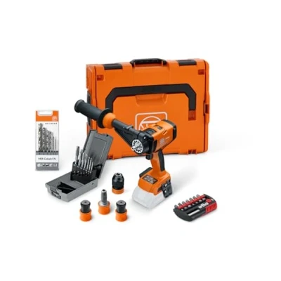 Immagine di FEIN Trapano Avvitatore a Batteria ASCM 18 4 QM AS Metal Advanced Set, con Set di Accessori, e Caricabatteria non Inclusi