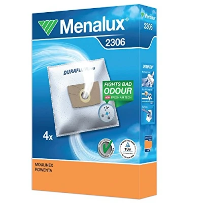 Immagine di Menalux Sacchetto aspirapolvere synt rowenta 2306 4 pz. zr0015 9001967604