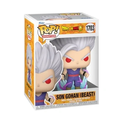Immagine di Funko Pop! Animation: DBSSH Gohan UI Probabilità di 1/6 per la Variante Chase Si Illumina Al Buio Dragon Ball Super Hero Figura in Vinile da Collezione Idea Regalo Anime Fans