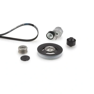 Immagine di GATES K386PK1708 Kit cinghie Poly V con puleggia albero a gomiti, ruota libera CITROËN: C5 II Station Wagon, Hatchback