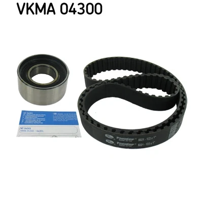 Immagine di SKF VKMA 04300 Kit cinghia di distribuzione 123 con profilo dente trapezoidale FORD: Transit Mk2 Van, Camion pianale/Telaio