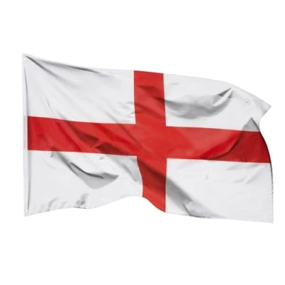 Immagine di Bandiere di aricona bandiera dell&#039;Inghilterra, resistente alle intemperie con 2 occhielli in metallo nazionale inglese 90 x 150 cm