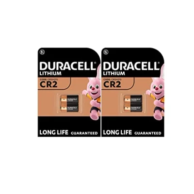 Immagine di 4X Duracell CR2 (2 Blister Da 2 Batterie) 4 Pile