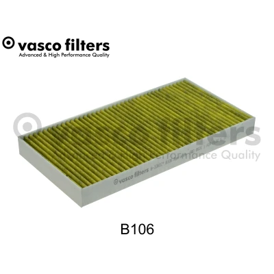 Immagine di DAVID VASCO B106 Filtro abitacolo carboni attivi con polifenolo 332 164 30 OPEL: Corsa C Hatchback, Tigra Twintop, Combo Tour