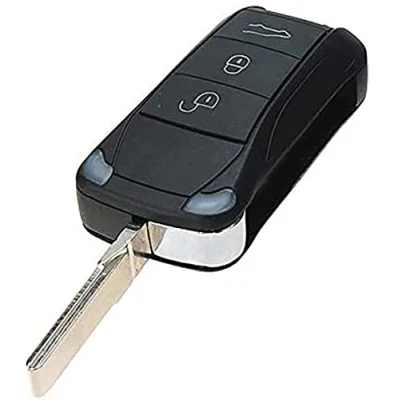 Immagine di Pro Plip Chiave per telecomando compatibile Cayenne Boxster Cayman Panamera macan 911, 3 pulsanti