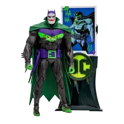 Immagine di McFarlane DC Batman Jokerizado Action Figure (Batman: White Knight) Multicolore TM17067