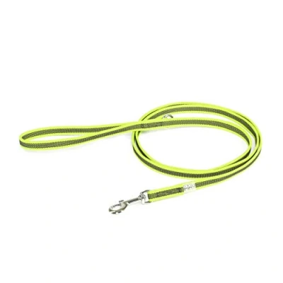 Immagine di Julius K9, Guinzaglio Color &amp; Gray con manico e anello, 14 mm x 1,8 m, neon