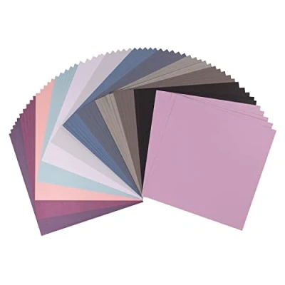 Immagine di Cartoncino Florence Liscia Materiali per Biglietti colorati 30,5 x cm Inverno 12 5 Fogli Carta Scrapbooking, e altri Progetti con la 216 gsm