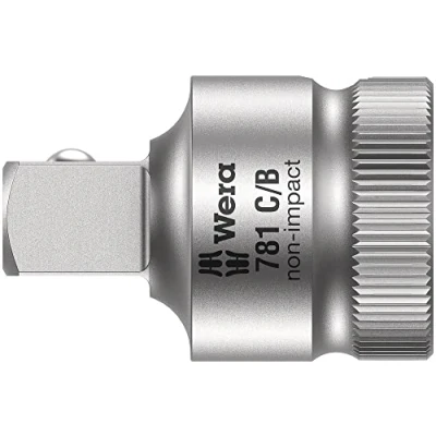 Immagine di Wera 781 C/B 05042674001 Kit inserti giravite a bussola Impronta (cacciavite) 1/2 Forza Quadrato esterno 1 pz.