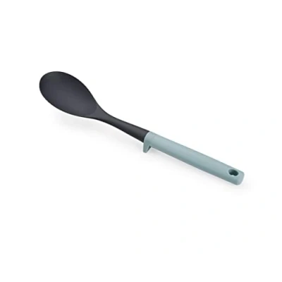 Immagine di Joseph Duo Cucchiaione da cucina Resistente al Calore, Cucchiaio con Poggiamestolo integrato, Antiaderente, Blu