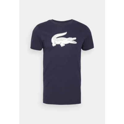 Immagine di Lacoste Sport BIG LOGO Tshirt sport, Uomo, Taglia: XXL, Navy blue/white