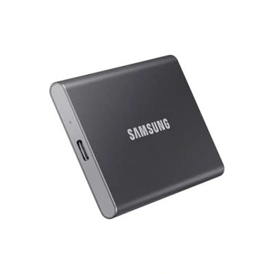 Immagine di Samsung Portable T7 4 TB SSD esterno USB C® 3.2 (Gen 2) Grigio MU PC4T0T/WW