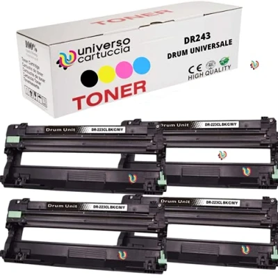 Immagine di Universocartuccia® compatibile TN247 DR243 sostitutivo Brother HL L3210CW L3230CDW L3270CDW MFC L3710CW L3730CDN L3750CDW L3770CDW DCP L3510CDW L3550CDW L3517CDW