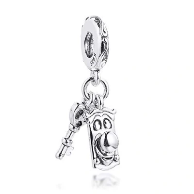 Immagine di PANDOCCI 2021 Chiave e pomello per porta in argento 925, adatto braccialetti Pandora originali, gioielli alla moda