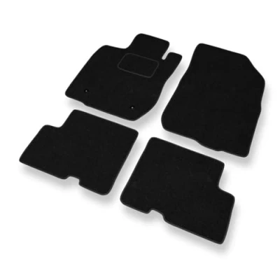 Immagine di Mossa Tappetini auto in feltro compatibili con Dacia Sandero I, II (2008 2020) tappeti nero 1
