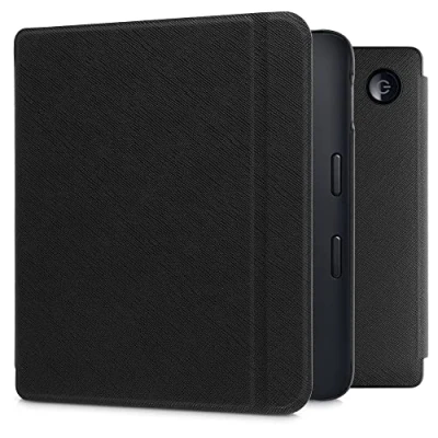 Immagine di kwmobile Custodia eReader Compatibile con Kobo Libra 2 Cover eBook Reader Flip Case Simil Pelle Nero