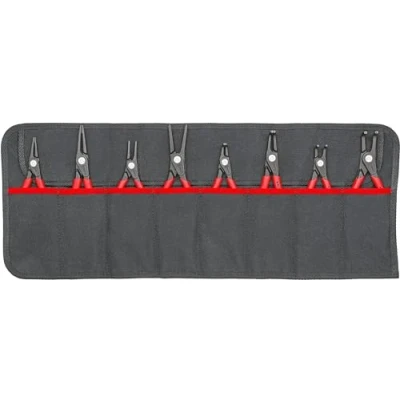 Immagine di Knipex 00 19 58 V02 Kit pinze per Anelli di sicurezza Adatto (Pinze anelli) esterni ed interni 12 25 mm, 60 mm 10 Forma della