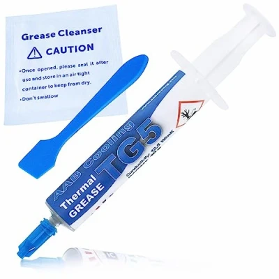 Immagine di AABCOOLING Thermal Grease 5 10g 12,5W/MK Una Pasta Termoconduttiva con Elevata Conducibilità, Professionale per CPU e GPU, Raffreddamento CPU, Durabilità Prolungata