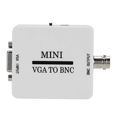 Immagine di VBESTLIFE convertitore VGA a BNC, Adattatore Video HD BNC Mini 1080P per videoconferenza Monitor Home Theater HDTV, TV, Computer, ECC.