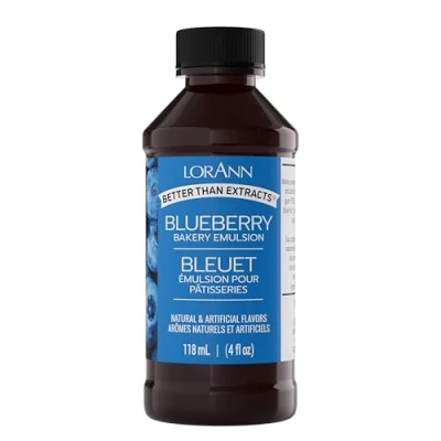 Immagine di Lorann Oils emulsioni Prodotti Naturali e Artificiali 4 g, Gusto Blueberry, Altri, Multicolore