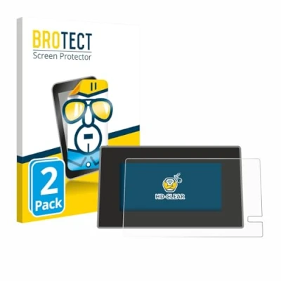 Immagine di brotect Pellicola Protettiva per Renault Trafic 2021 Easy Link 8&quot; Protezione Schermo (2 Pezzi) [Trasparente, Anti Impronte]