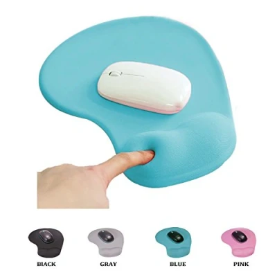 Immagine di SHESHY Mousepad Poggiapolsi,Tappetino per Mouse,Gaming Mouse Pad Con poggiapolsi Comodo Supporto in Gel Polso Base Gomma Antiscivolo，Ergonomico