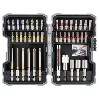Immagine di Set Bosch Professional da 43 pz. di bit avvitamento e bussole per viti (accessorio trapano)
