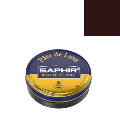 Immagine di Saphir, cera lucidante Pate de Luxe, 50 ml, Rosso