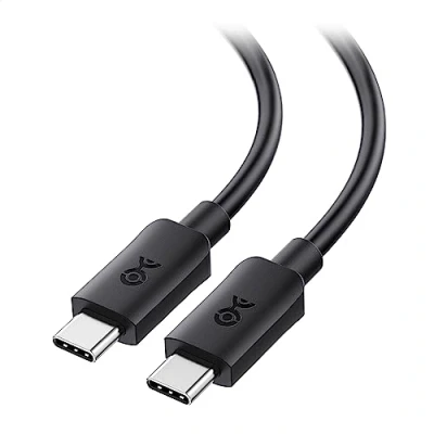 Immagine di Cable Matters Cavo per monitor USB C lungo 2,5m con risoluzione video 4K 60Hz, 240W Power Delivery e trasferimento dati 3.1 Gen 1 a 5Gbps compatibile Apple Vision Pro, Meta Quest 3