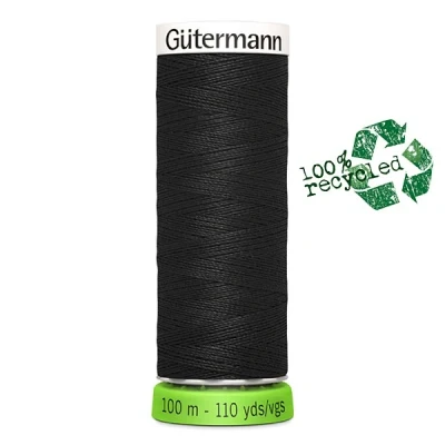 Immagine di Gütermann RPET 000 Cucitrice multiuso, 100 m, colore: Nero