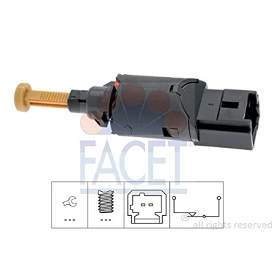 Immagine di FACET 7.1194 Interruttore luce freno meccanico Made in Italy OE Equivalent PEUGEOT: 206 Hatchback