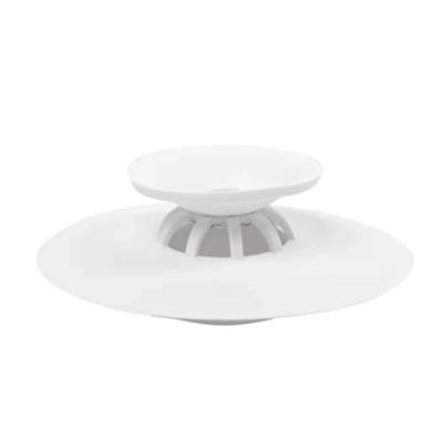 Immagine di Umbra Flex Tappo e filtro per capelli, Silicone, Bianco
