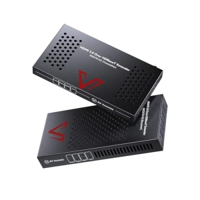 Immagine di AV Access Estensore HDMI 4K (HDBaseT) fino a 70m/230 piedi, 2.0 4K60Hz con HDR10 ed Effetto 3D, Gestione EDID, PoE Bidirezionale + IR RS232, Latenza Zero su Cavo Cat5e/6a/7