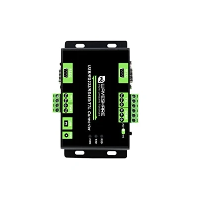 Immagine di Waveshare Industrial Isolated Multi Bus Converter USB / RS232 RS485 TTL Communication Between Different Buses