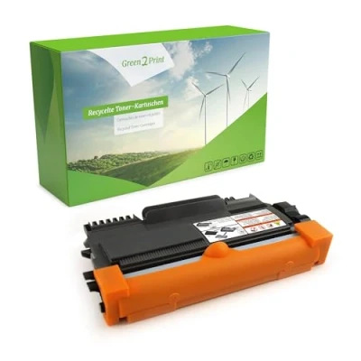 Immagine di Green2Print Toner alto nero 6000 pagine sostituisce Brother TN 2220 per DCP7060D, DCP7065DN, DCP7070DW, FAX2840, FAX2845, FAX2940, HL2240D, HL2240, HL2250DN, HL2270DW, MFC7360N