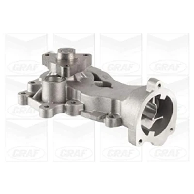 Immagine di GRAF PA1124 Pompa acqua con guarnizione meccanico Lamiera d&#039;acciaio per trasmissione cinghia Poly V OPEL: Mokka / X, Corsa D Hatchback, Meriva B