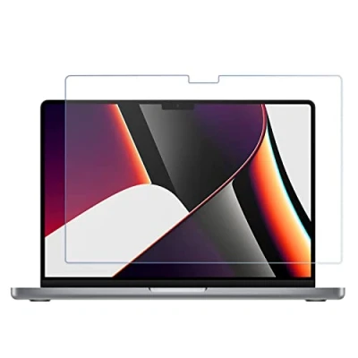 Immagine di ProCase Pellicola Protettiva per MacBook Pro 16.2&quot; 2024 M4 [A3403/A3186] /MacBook 16&quot; M2 Pro/ Max 2023[A2780] M1 2021 [A2485] Vetro Temperato 1 Pezzi